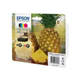 Epson 604XL Ananas - pack de 4 - noir, jaune, cyan, magenta - cartouche d'encre originale offre à 74,9€ sur Bureau Vallée