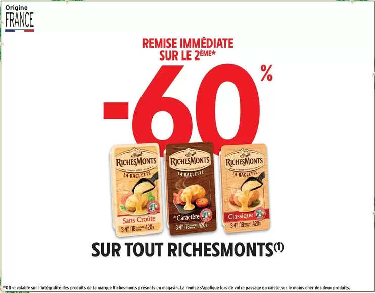 RichesMonts - Sur Tout offre sur Intermarché Express