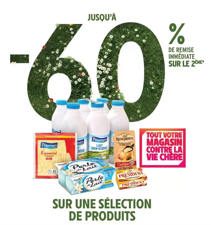 Paturages / RichesMonts / Yoplait / President - Sur Une Sélection De Produits offre sur Intermarché Contact