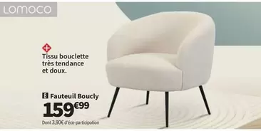 Lomoco - Fauteuil Boucly offre à 159,99€ sur Conforama