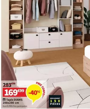 Tapis offre à 169,99€ sur Conforama