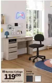 Bureau College offre à 119,99€ sur Conforama