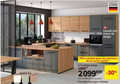 Cuisine Snoa offre à 2099,99€ sur Conforama