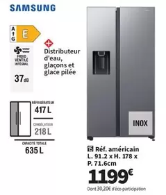 Samsung - offre à 1199€ sur Conforama