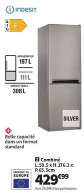 Indesit - Combiné offre à 429,99€ sur Conforama