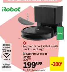 Aspirateur Robot Laveur offre à 199,99€ sur Conforama