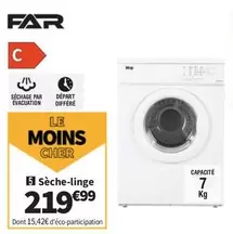 Far - Sèche-linge offre à 219,99€ sur Conforama