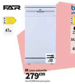 Far - Lave-vaisselle offre à 279,99€ sur Conforama