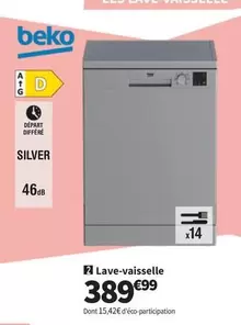 Beko - Lave-Vaisselle offre à 389,99€ sur Conforama