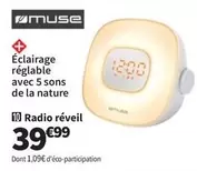 Muse - Radio Réveil offre à 39,99€ sur Conforama