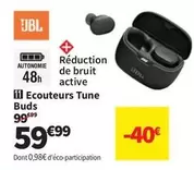 JBL - Ecouteurs Tune Buds offre à 59,99€ sur Conforama