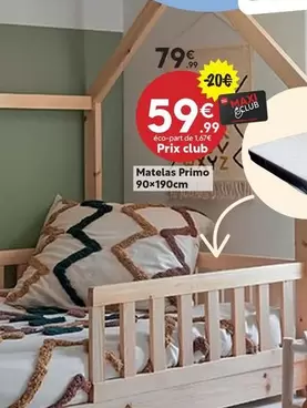 Matelas Primo offre à 79,99€ sur Maxi Bazar