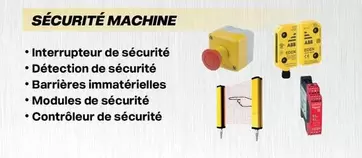 Sécurité Machine offre sur Yesss Electrique