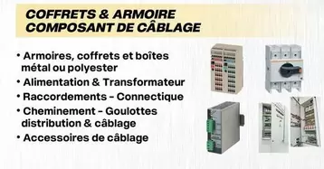 Coffrets & Armoire Composant De Câblage offre sur Yesss Electrique