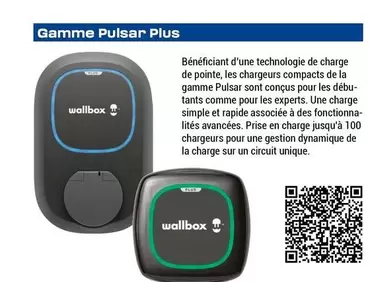 Wallbox - Gamme Pulsar Plus offre sur Rexel