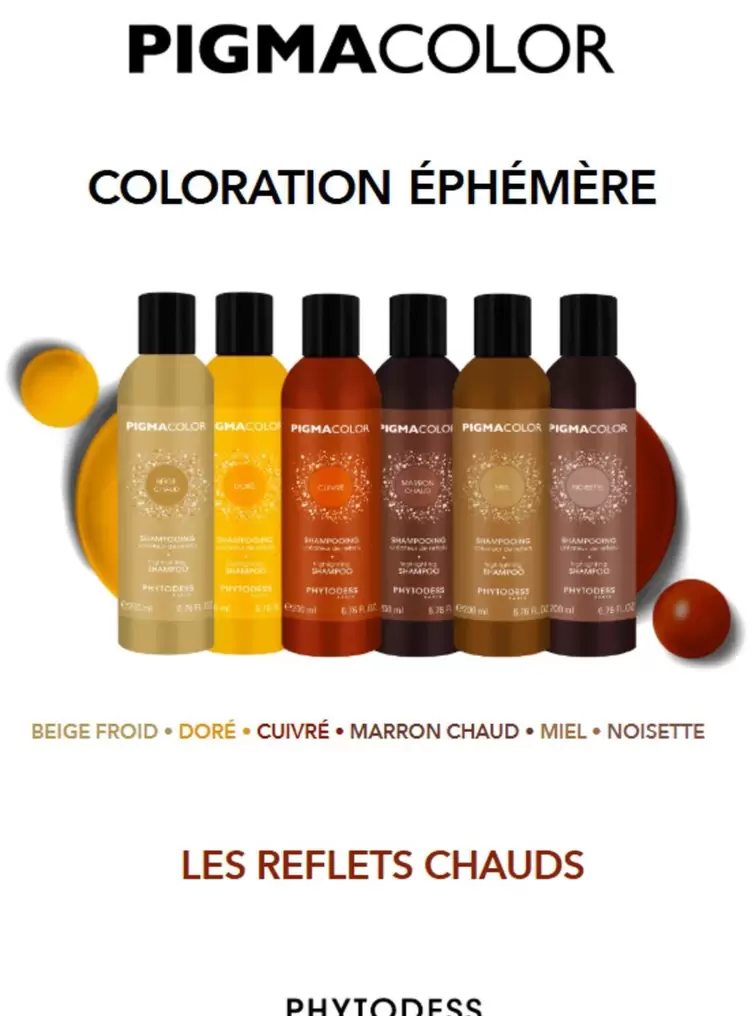 Pigmacolor - Coloration Éphémère offre sur Camille Albane