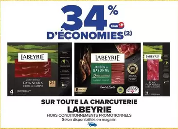 Labeyrie - Sur Toute La Charcuterie offre sur Carrefour Contact