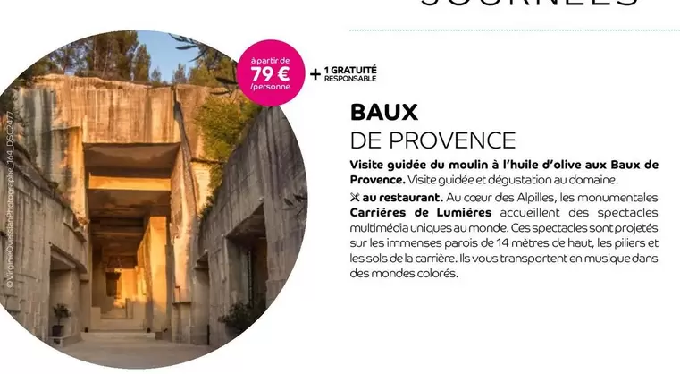 Baux De Provence offre à 79€ sur Salaün Holidays