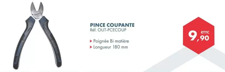 Pince Coupante offre à 9,9€ sur Autodistribution