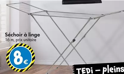 Séchoir À Linge  offre à 8€ sur TEDi