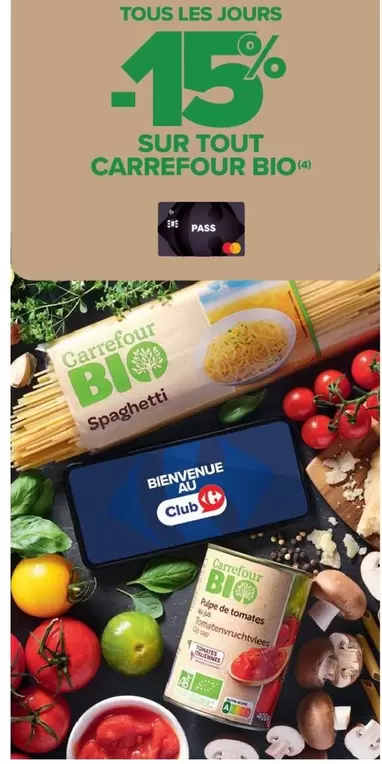 Carrefour - Sur Tout Bio offre sur Cora