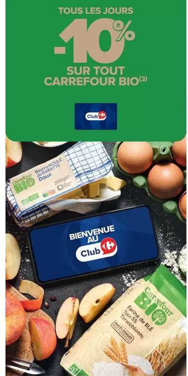 Carrefour - Sur Tout Bio offre sur Cora