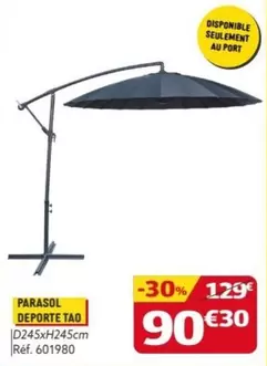 Parasol Deporte Tao offre à 90,3€ sur Gifi