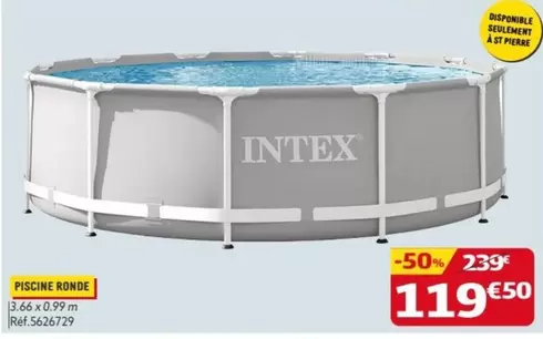 Intex - Piscine Ronde offre à 119,5€ sur Gifi