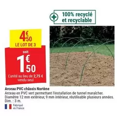 Dim - Arceau Pvc Châsis offre à 1,5€ sur Gamm vert