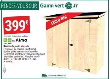 Dim - Rendez-vous Sur Gamm Vert offre à 399€ sur Gamm vert