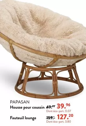 Papasan House Pour Coussin offre à 39,96€ sur Casa