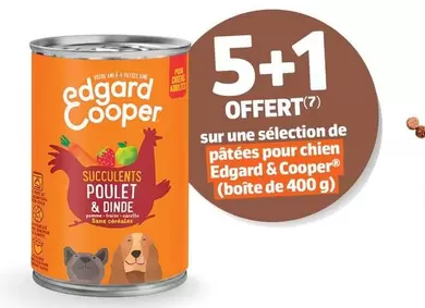 Edgar & Cooper - Sur Une Sélection De Pâtées Pour Chien offre sur Jardiland