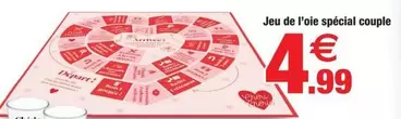 Jeu De L'Oie Spécial Couple offre à 4,99€ sur Bazarland