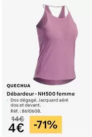 NH500 Femme offre à 4€ sur Decathlon