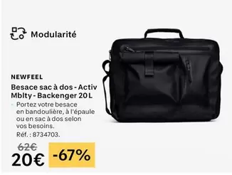 Newfeel offre à 20€ sur Decathlon