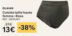 Culotte Taille Haute Femme Rosa offre à 13€ sur Decathlon