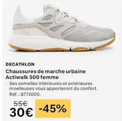 Chaussures De Marche Urbane offre à 30€ sur Decathlon