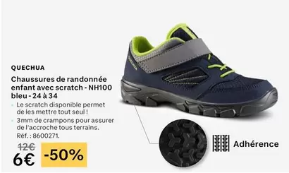 Chaussures De Randonnée Enfant Avec Scrawich offre à 6€ sur Decathlon