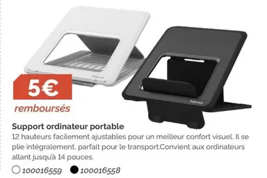 Fellowes - Support Ordinateur Portable offre sur LDLC