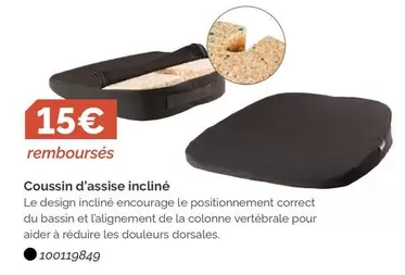 Coussin D'assise Incliné offre sur LDLC