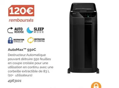 Automax 550c offre à 120€ sur LDLC