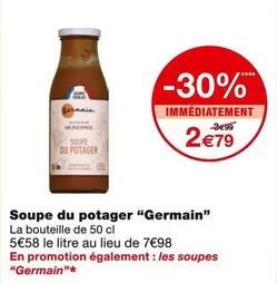 Monoprix - Soupe Du Potager "germain" offre à 2,79€ sur Monop'