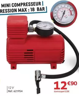 Mini Compresseur | Rempion Max: 18 Bar offre à 12,9€ sur Gifi