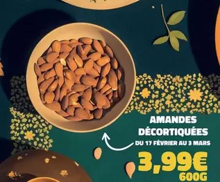 Mars - Amandes Décortiquées offre à 3,99€ sur Hmarket