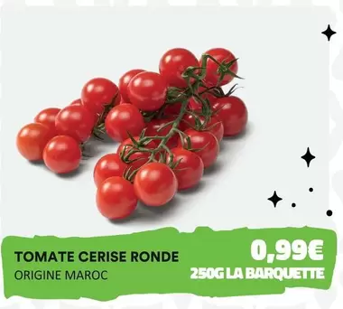 Tomate Cerise Ronde offre à 0,99€ sur Hmarket