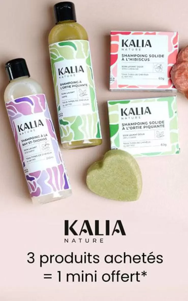 Kalia - 3 Produits Achetés  offre sur La Boutique du Coiffeur