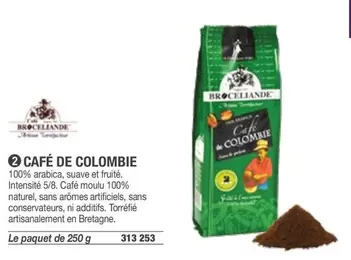 Brocéliande - Café De Colombie offre sur Hyperburo