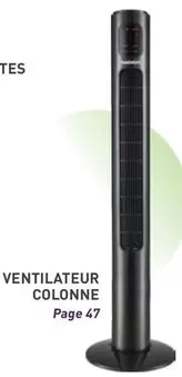 Ventilateur Colonne offre sur Hyperburo