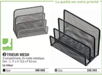 Q-Connect - Trieur Mesh offre sur Hyperburo