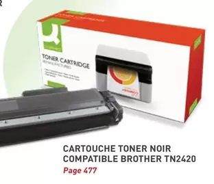 Brother - Cartouche Noir Compatible  Tn2420 offre sur Hyperburo